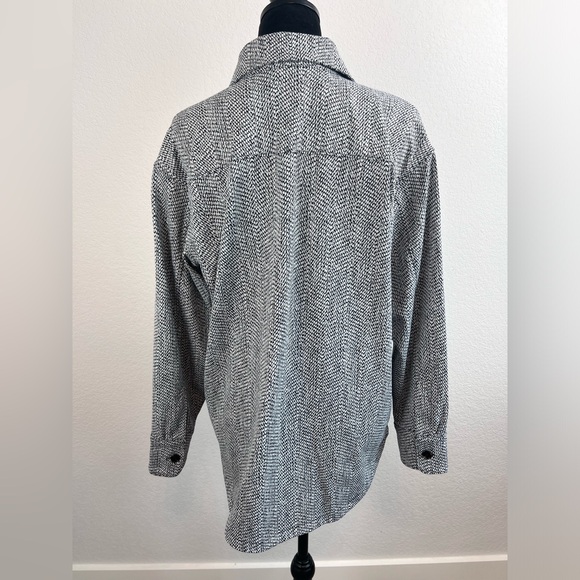 Athleta Braiden Shirt Jacket with Chest Pockets Long Sleeve Size Small - Picture 4 of 9